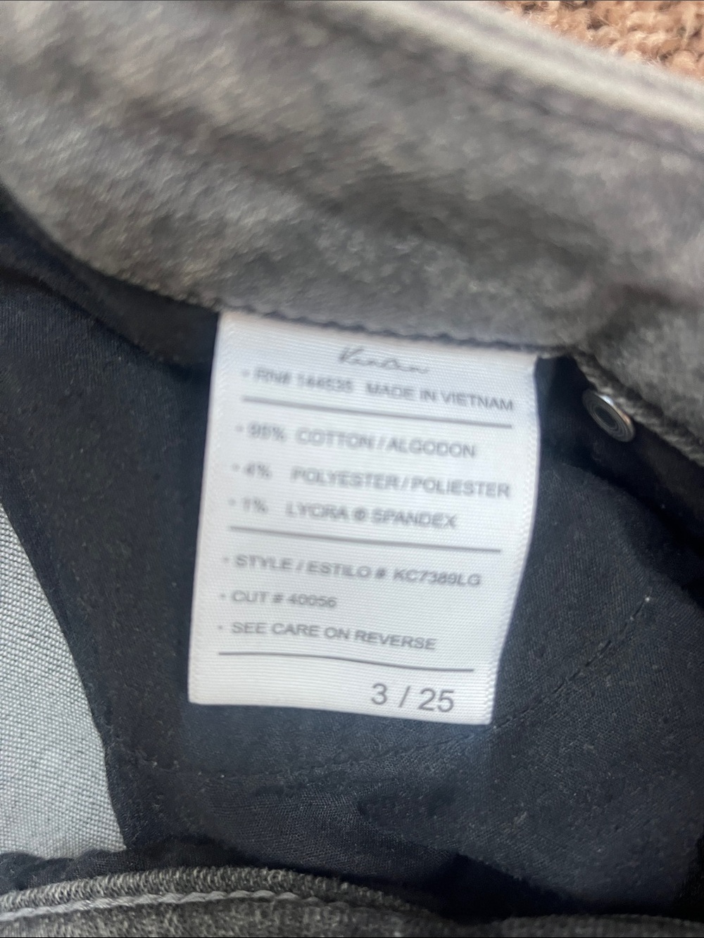 KanCan Ripped Gray High-Waist Button-Fly Jeans Size 3/25 - Picture 6 of 9
